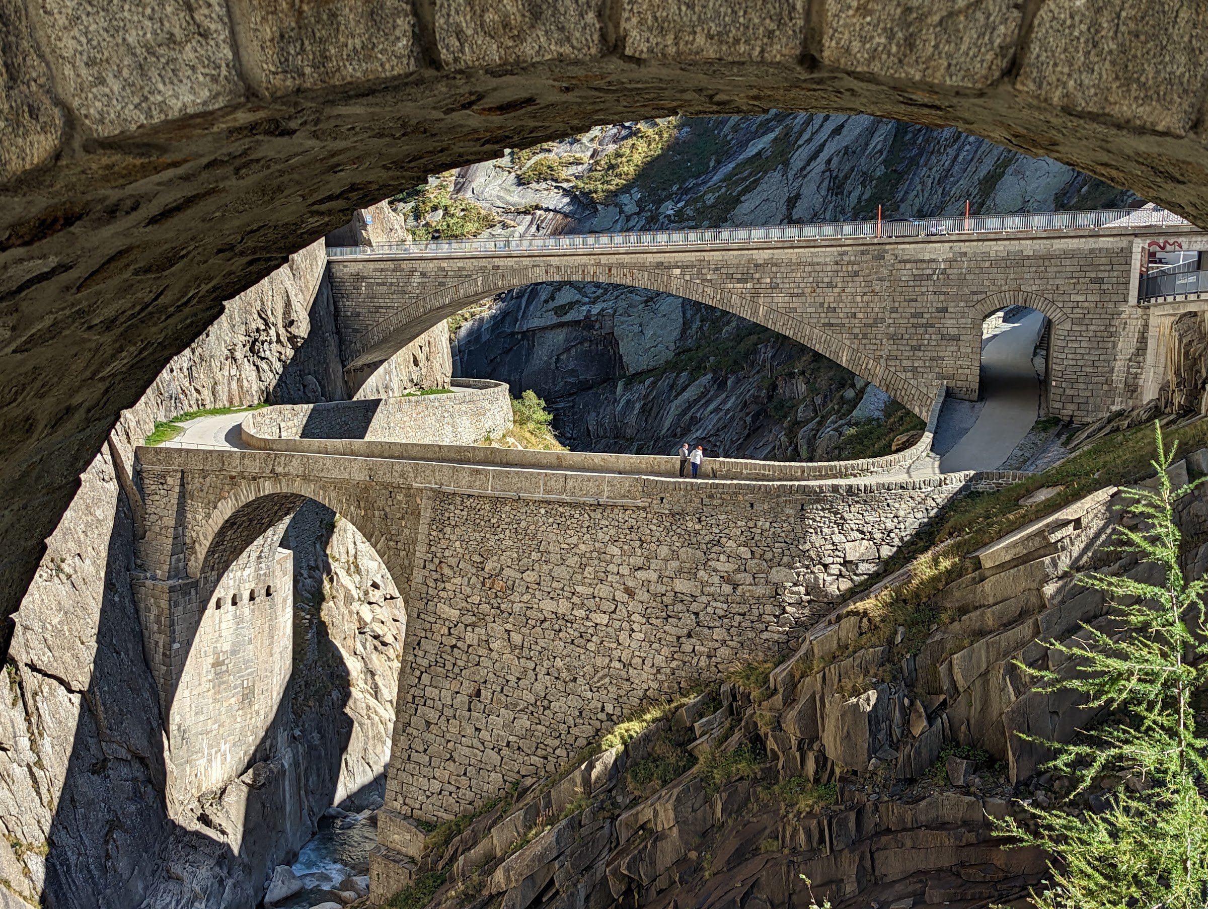 Devil's Bridge (Teufelsbrücke) - Schöllenen Gorge